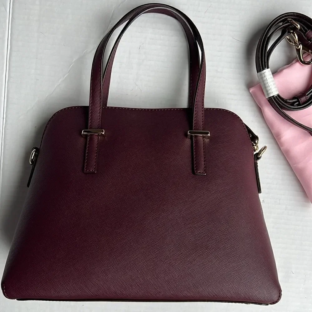 Kate Spade Cedar Street Maise Satchel - Mulled Wine